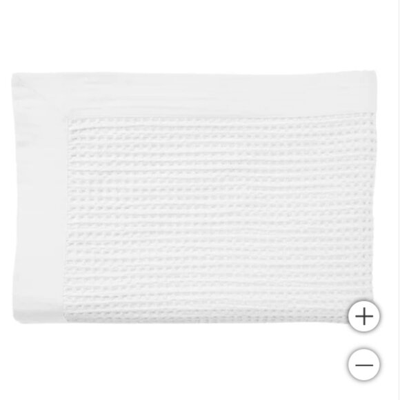 Jennifer Adams Cotton Waffle Throw - Picture 3 of 4